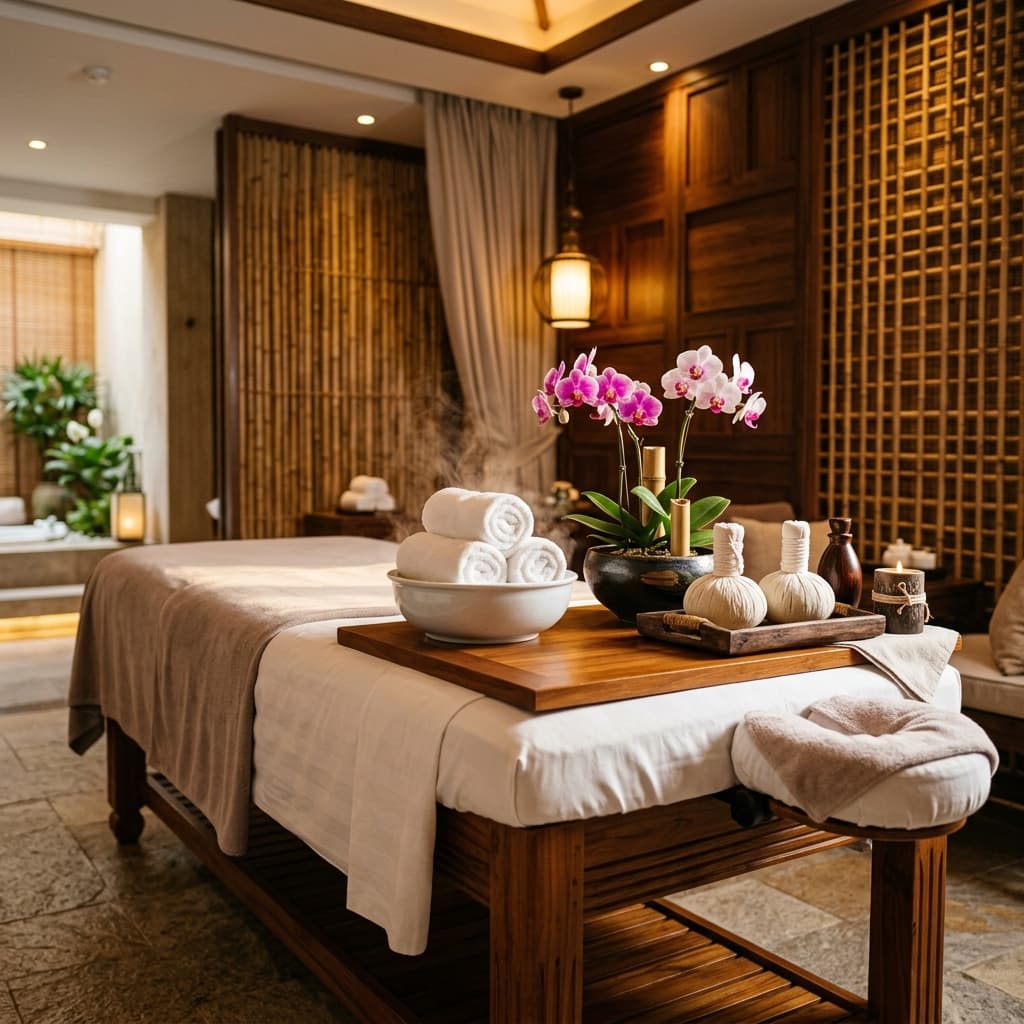 Massage Thaï Impérial & Serviettes Chaudes
